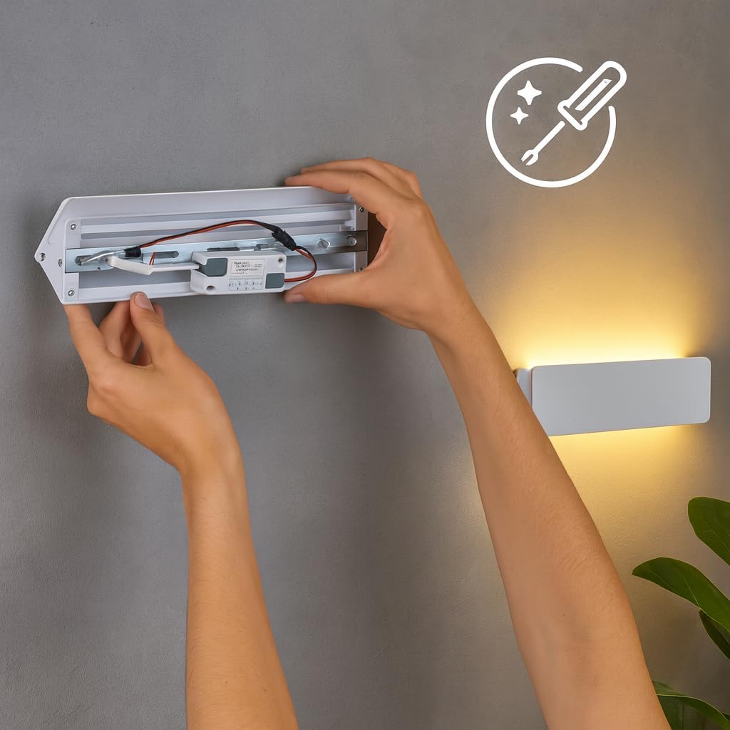 M Ledme - Applique LED Interni Vas 10W - immagine 7