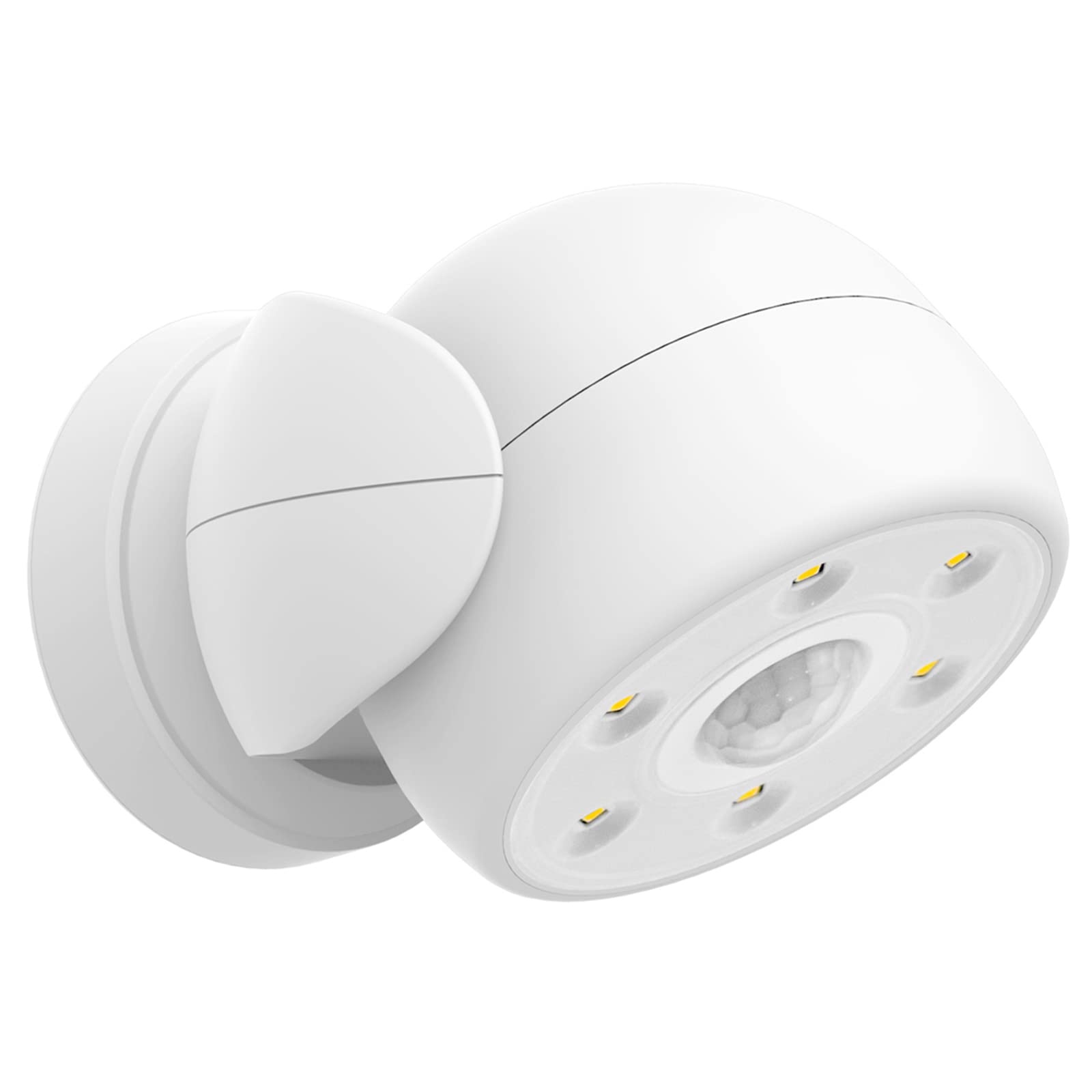 Honwell Faro a Batteria Esterno Senza Fili, Bianca