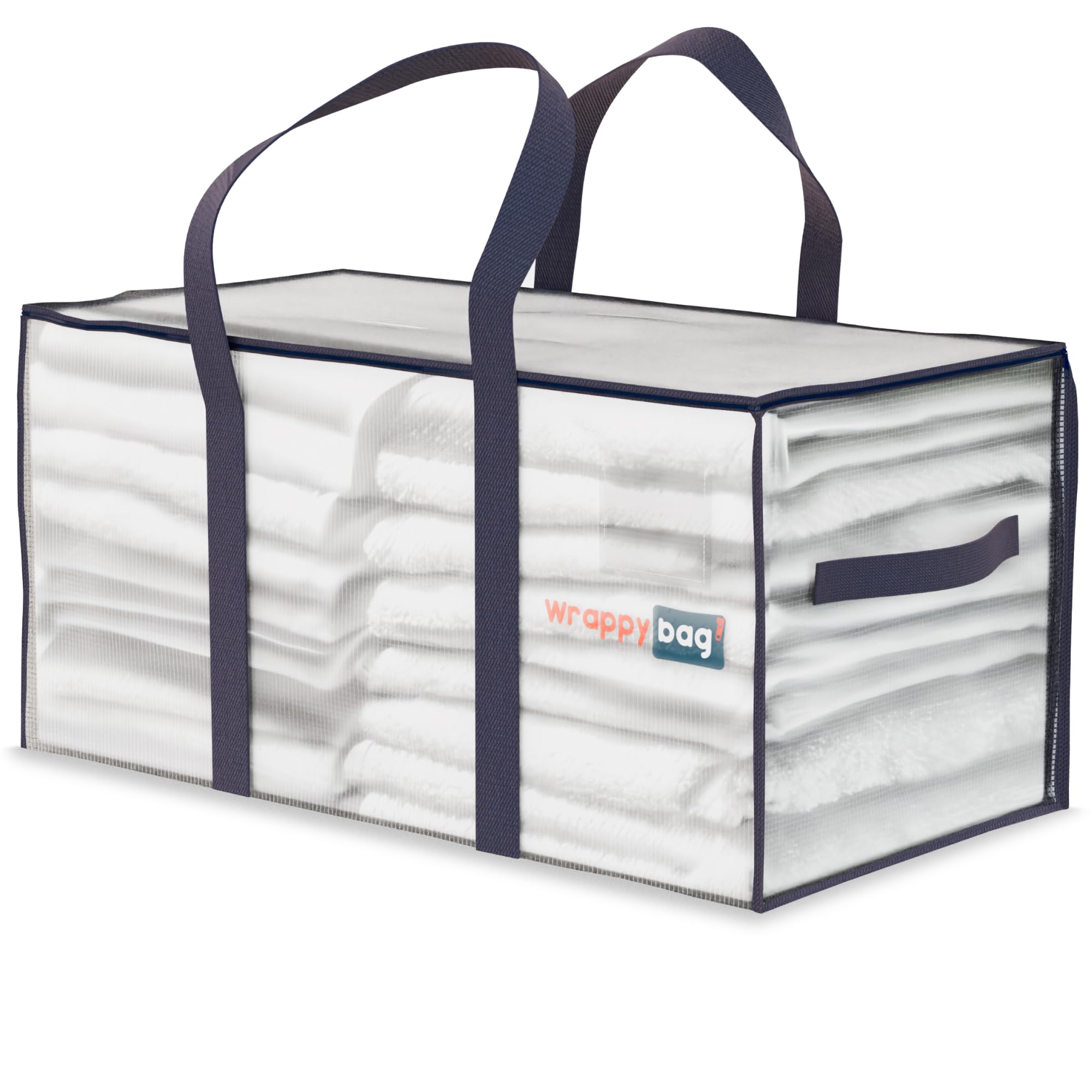 Wrappybag Set 10 Borse in Plastica Trasparente XXL