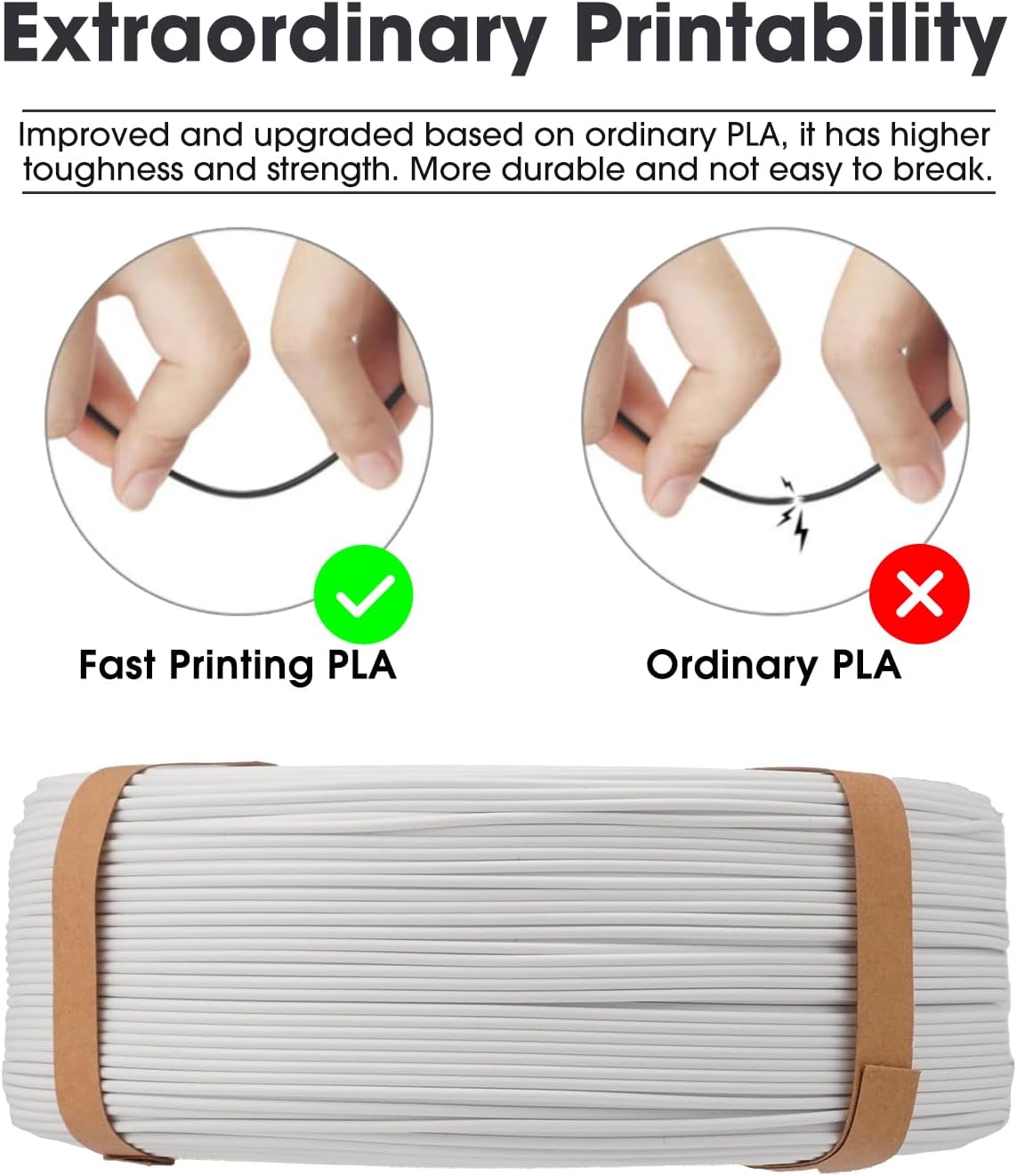 eSUN PLA Refill Filamento 1.75mm per Stampanti 3D - immagine 2