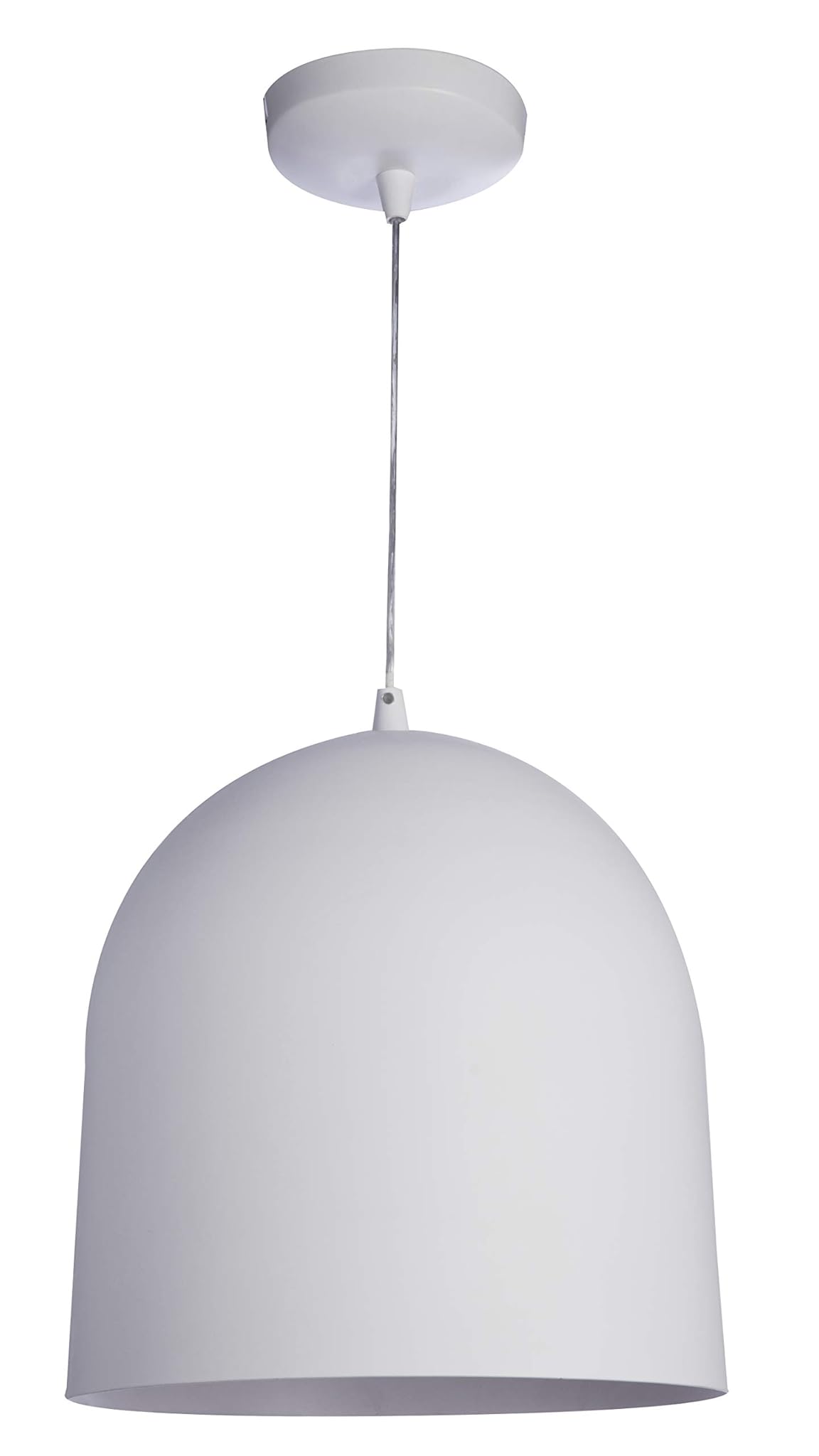 LUSSIOL Sospensione 60 W, Bianco, ø30 x H30 cm