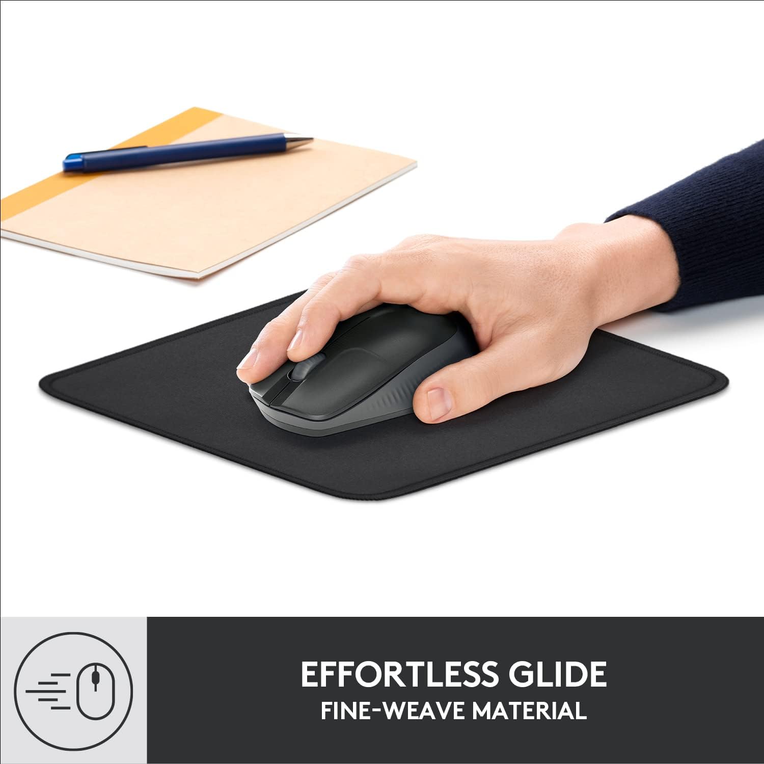 Logitech Mouse Pad Studio Series - Grigio - immagine 2