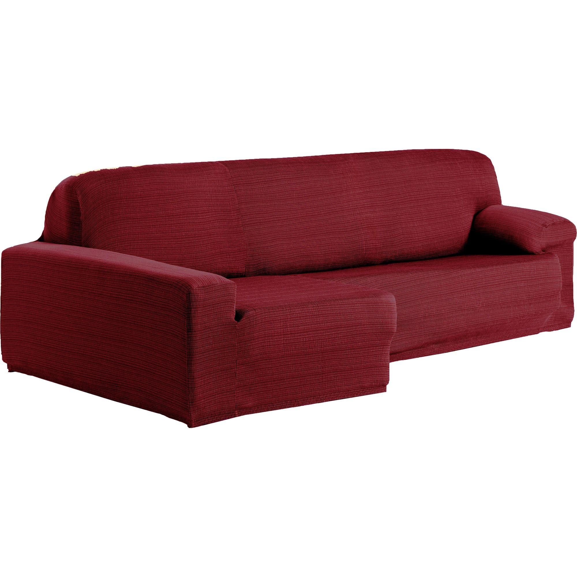 ECOMMERC3 | Copridivano Chaise Longue Bordeaux