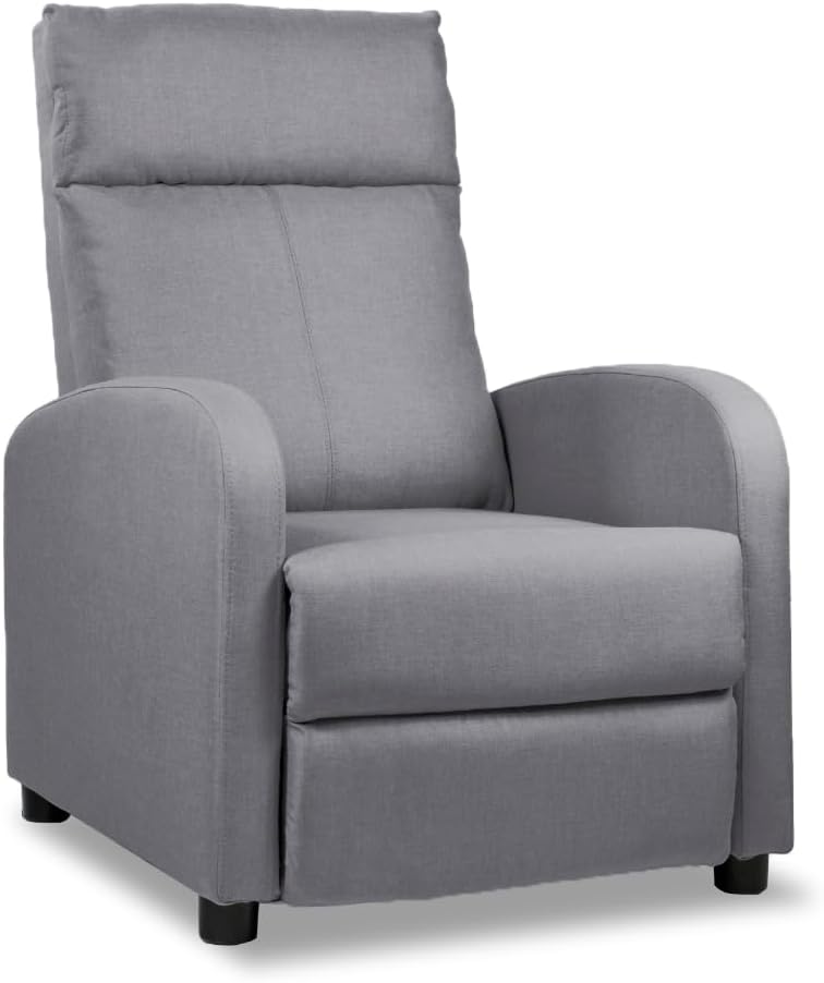 Don Descanso Poltrona Relax Tessuto Verona Grigio