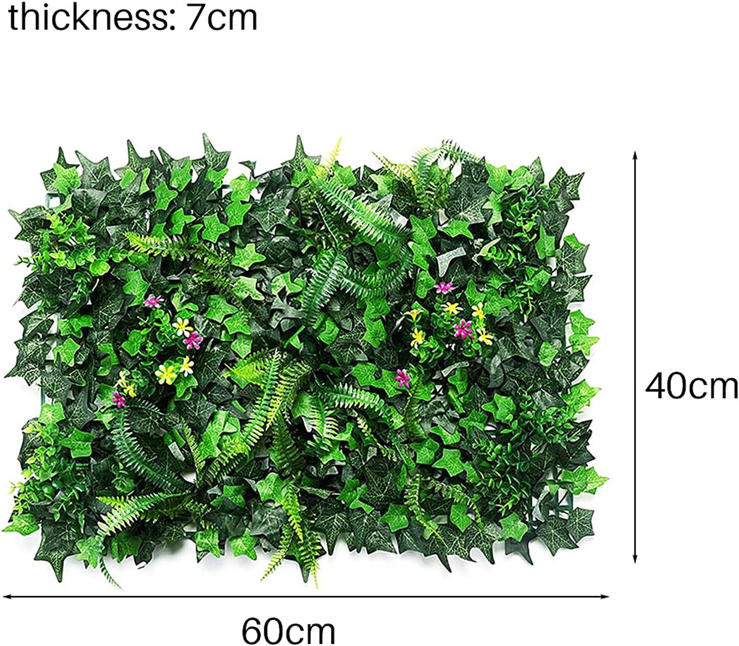 Ssiepe Artificiale 60x40 cm (Green-B) - immagine 2