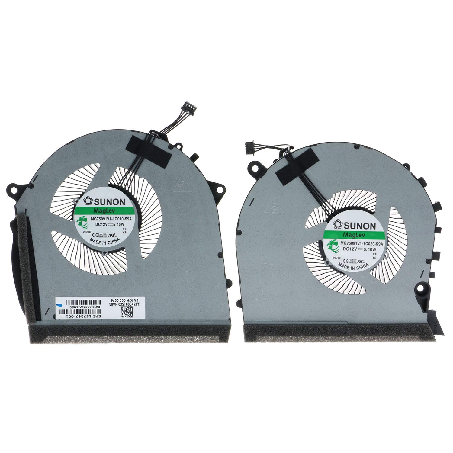 Tradock Ventola Raffreddamento CPU e GPU per HP OMEN 17-CB