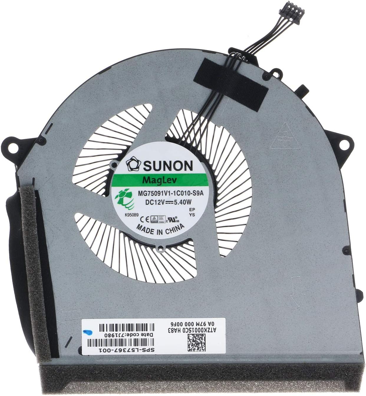 Tradock Ventola Raffreddamento CPU e GPU per HP OMEN 17-CB - immagine 3