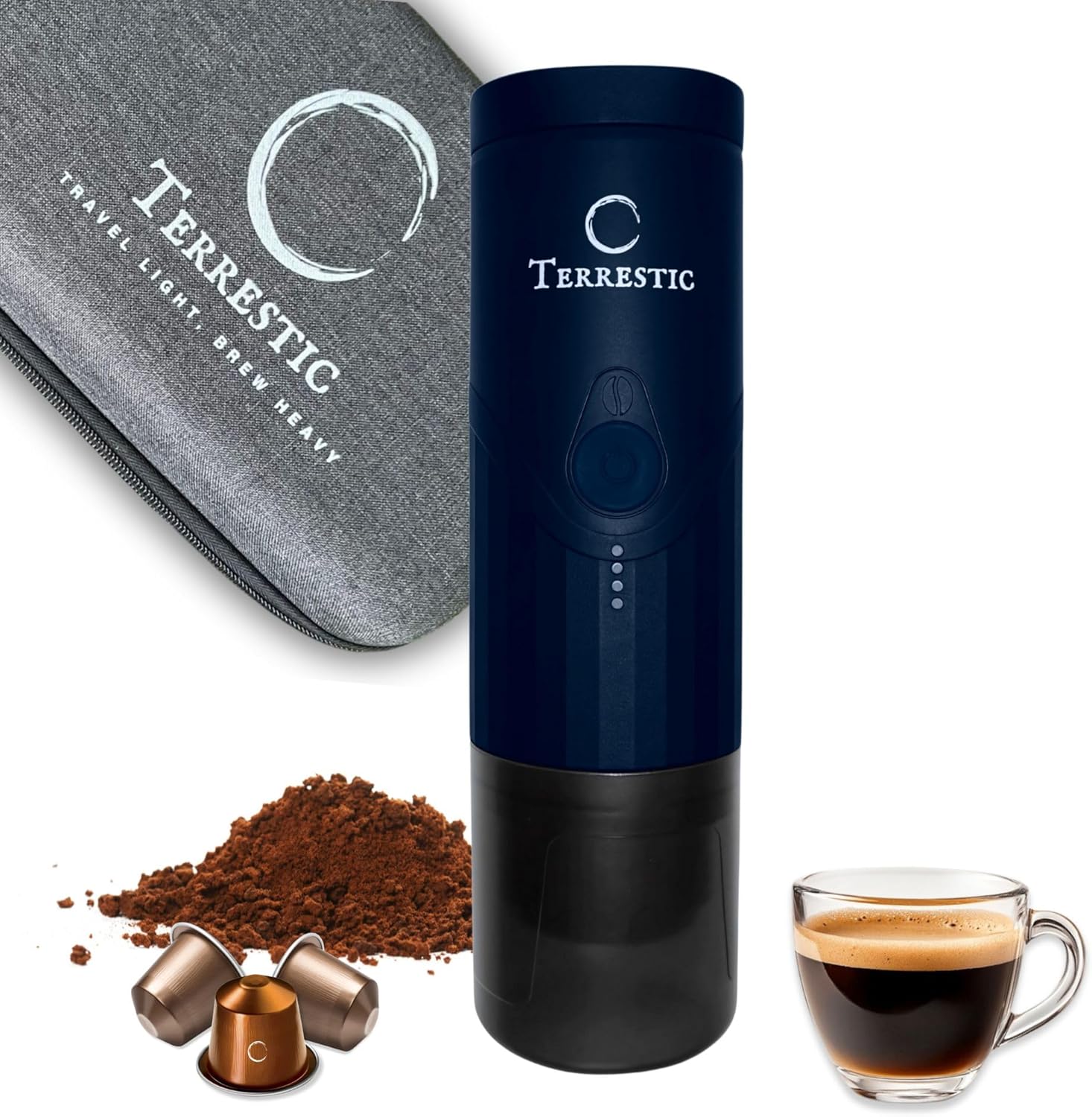 Terrestic Macchina Caffè Espresso Portatile Elettrica