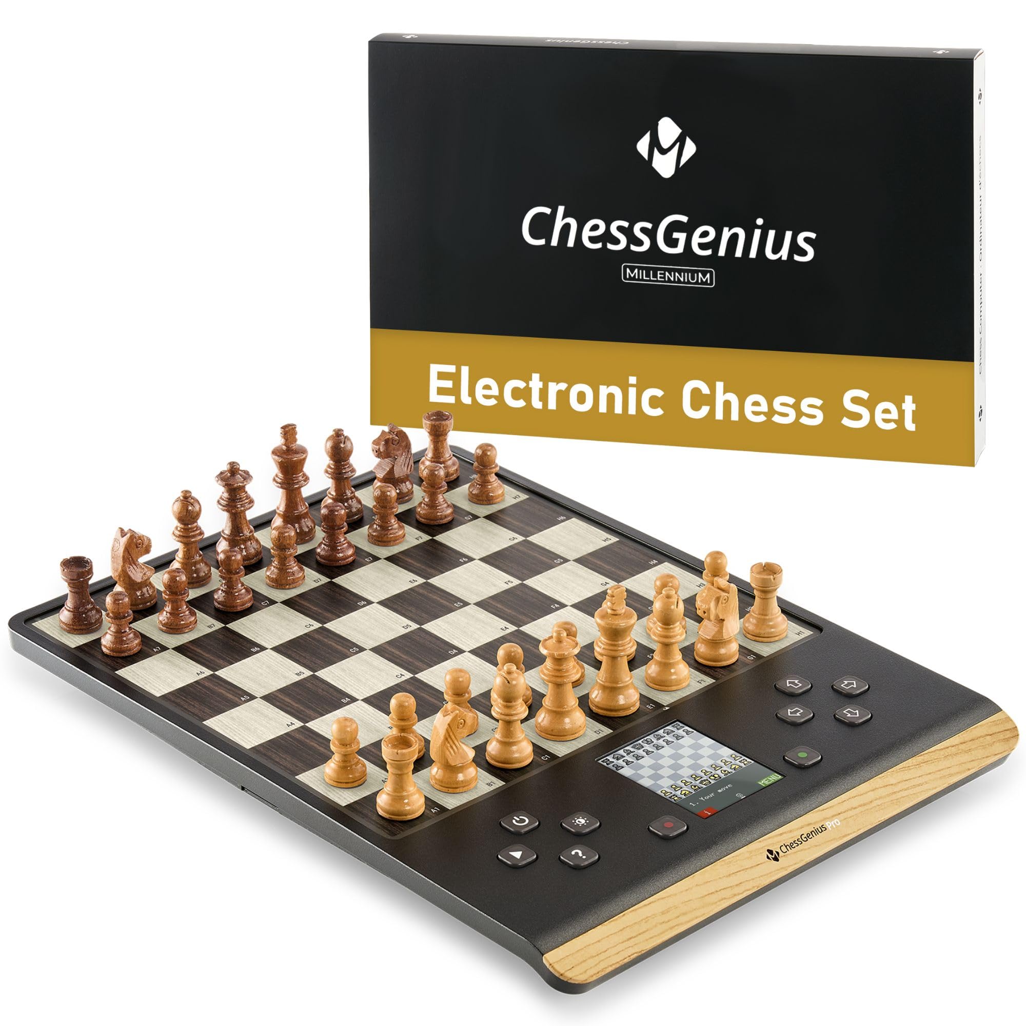 Millennium ChessGenius Pro Wood Edition - Scacchi AI