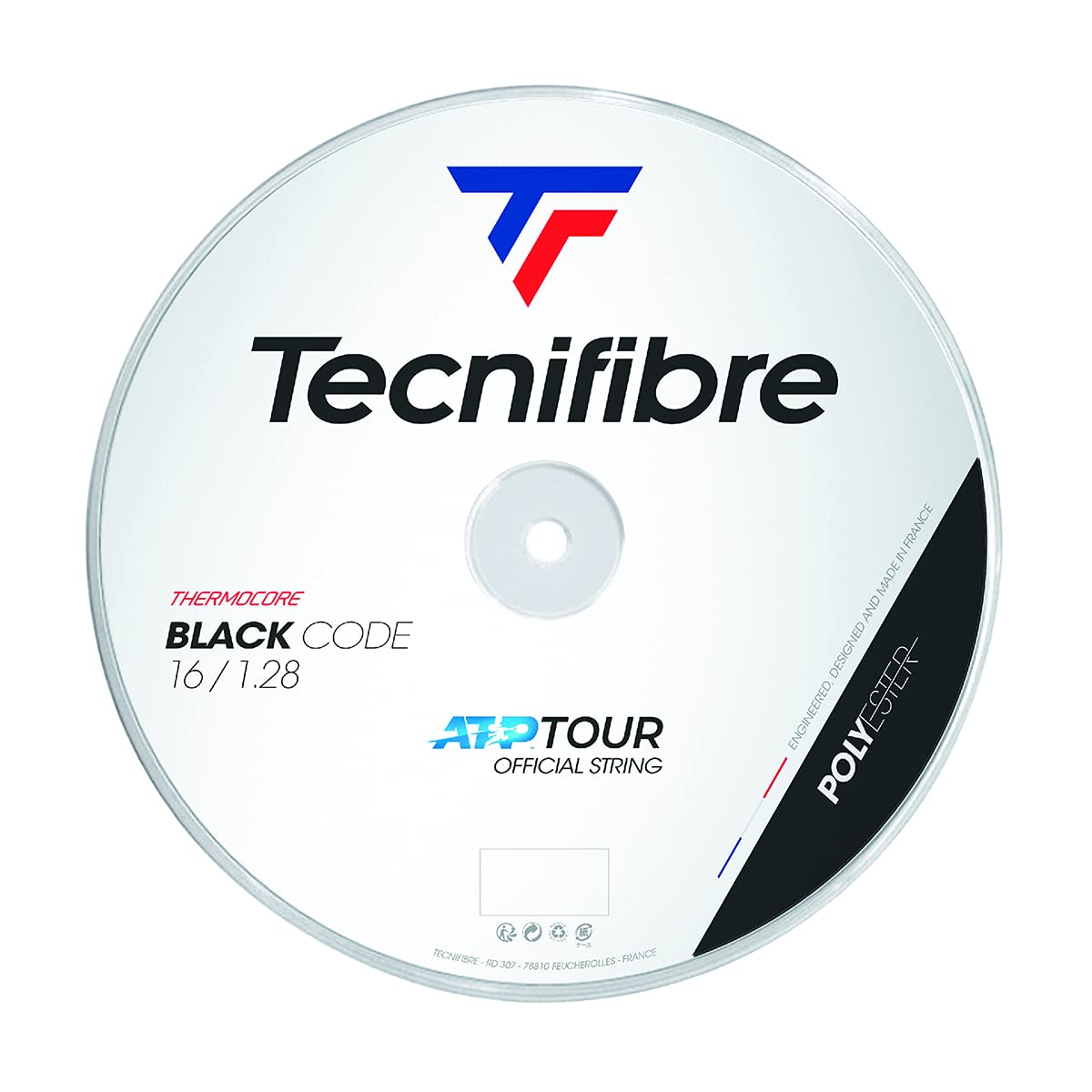 Tecnifibre Black Code Fire 200M Tennis String Reel Monofil Orange 1,28