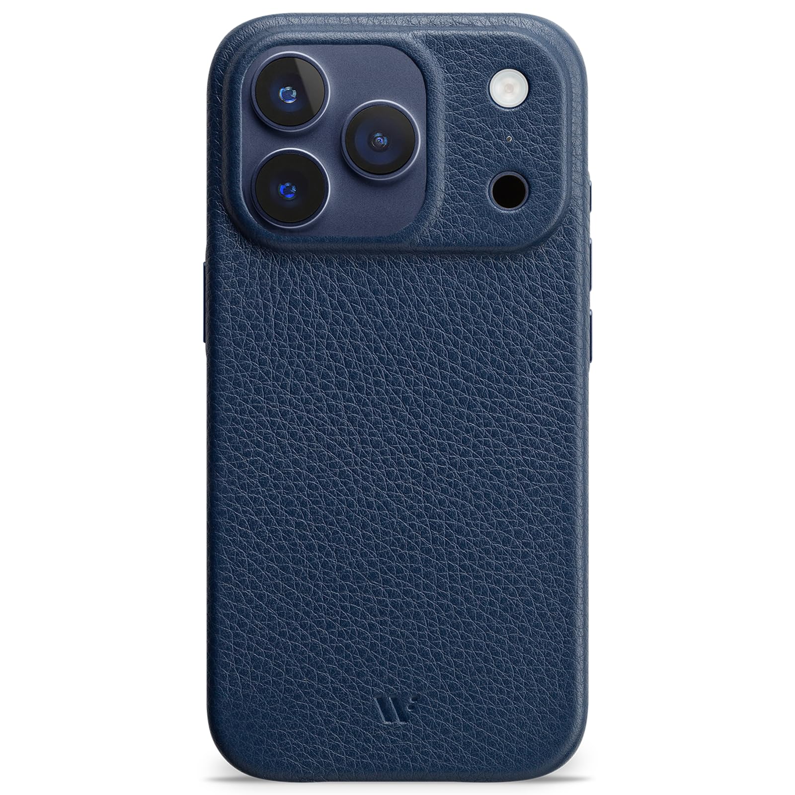 Wiiuka Custodia per iPhone 17 Pro Max in Pelle, Blu Notte