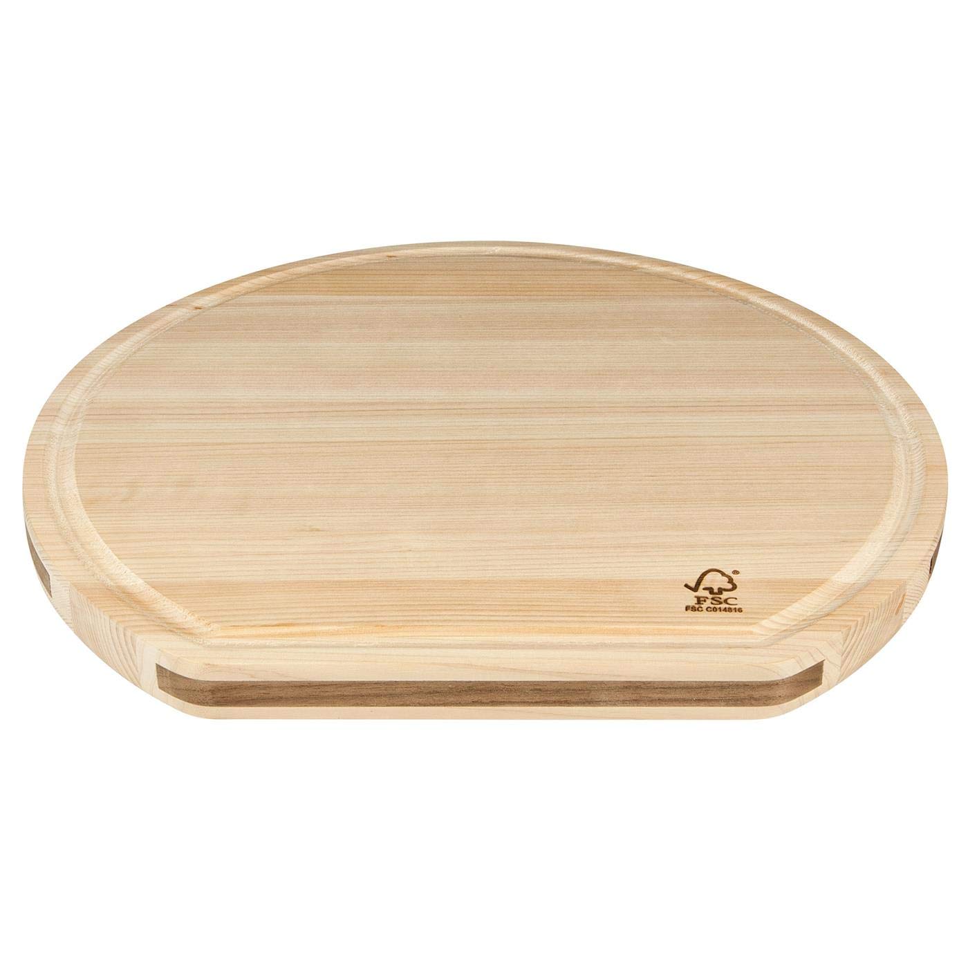 Kai Shun Tagliere Hinoki D-Type 36x33x2,5 cm