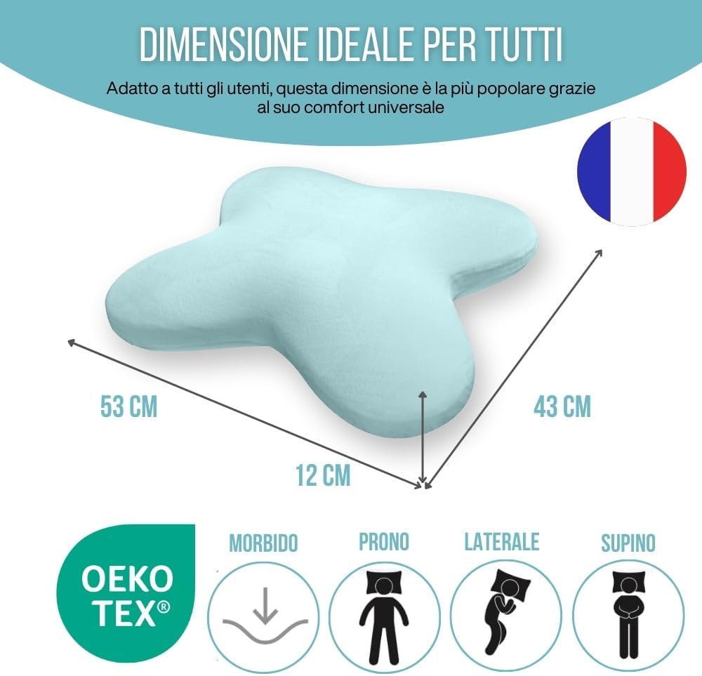 Inphysio® Cuscino Ergonomico Cervicale Memory Foam - immagine 7