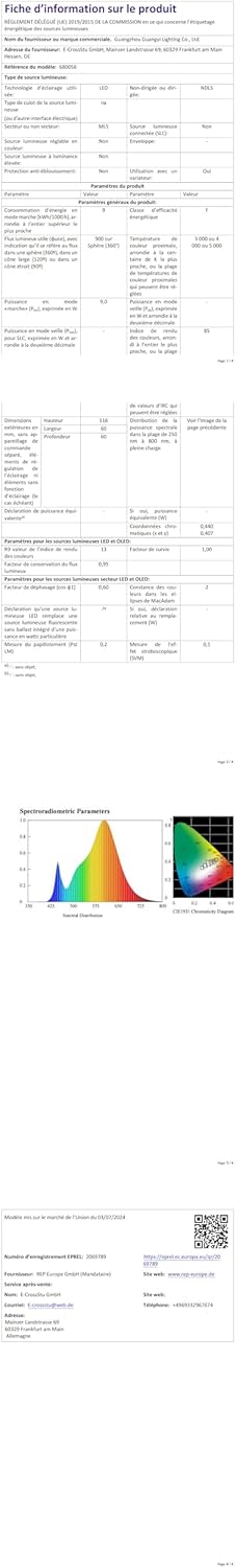 PreeOtti Lampada da Terra Moderna con 3 Temp. Colore - immagine 11