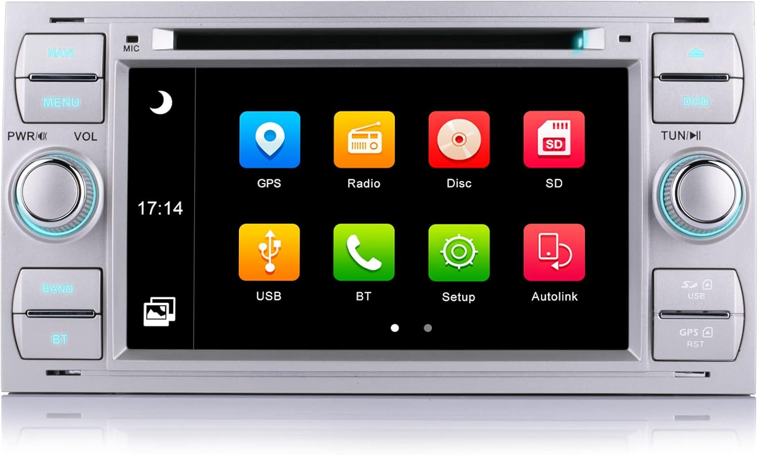 Autoradio Bluetooth 7 pollici 2 DIN GPS Navigation - immagine 1