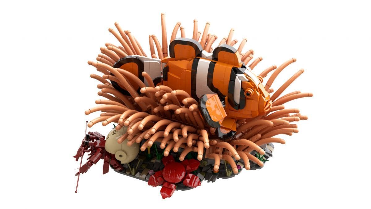 Bluebrixx Pro 107708 - Pesce Pagliaccio 2600 Elementi