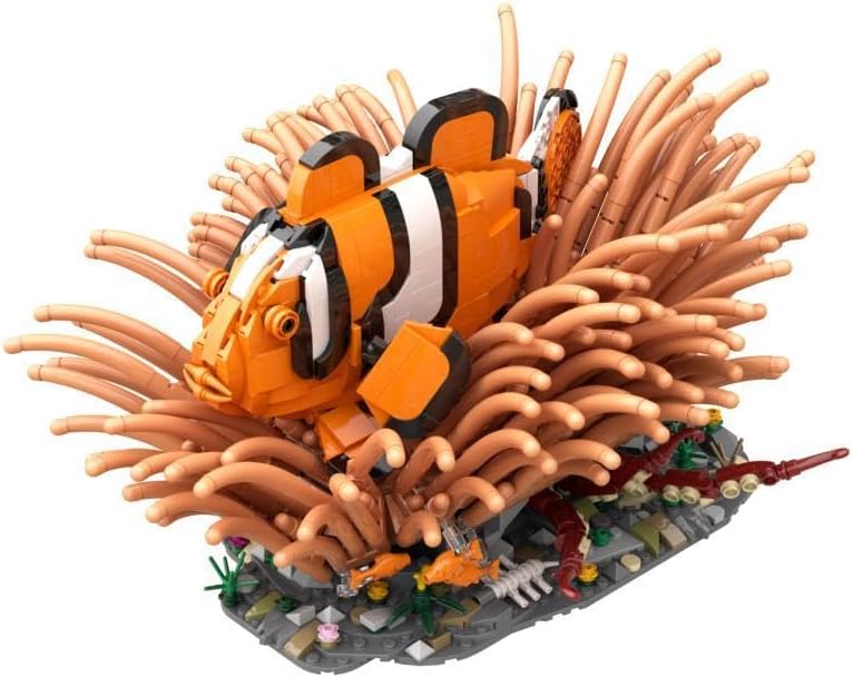 Bluebrixx Pro 107708 - Pesce Pagliaccio 2600 Elementi - immagine 2