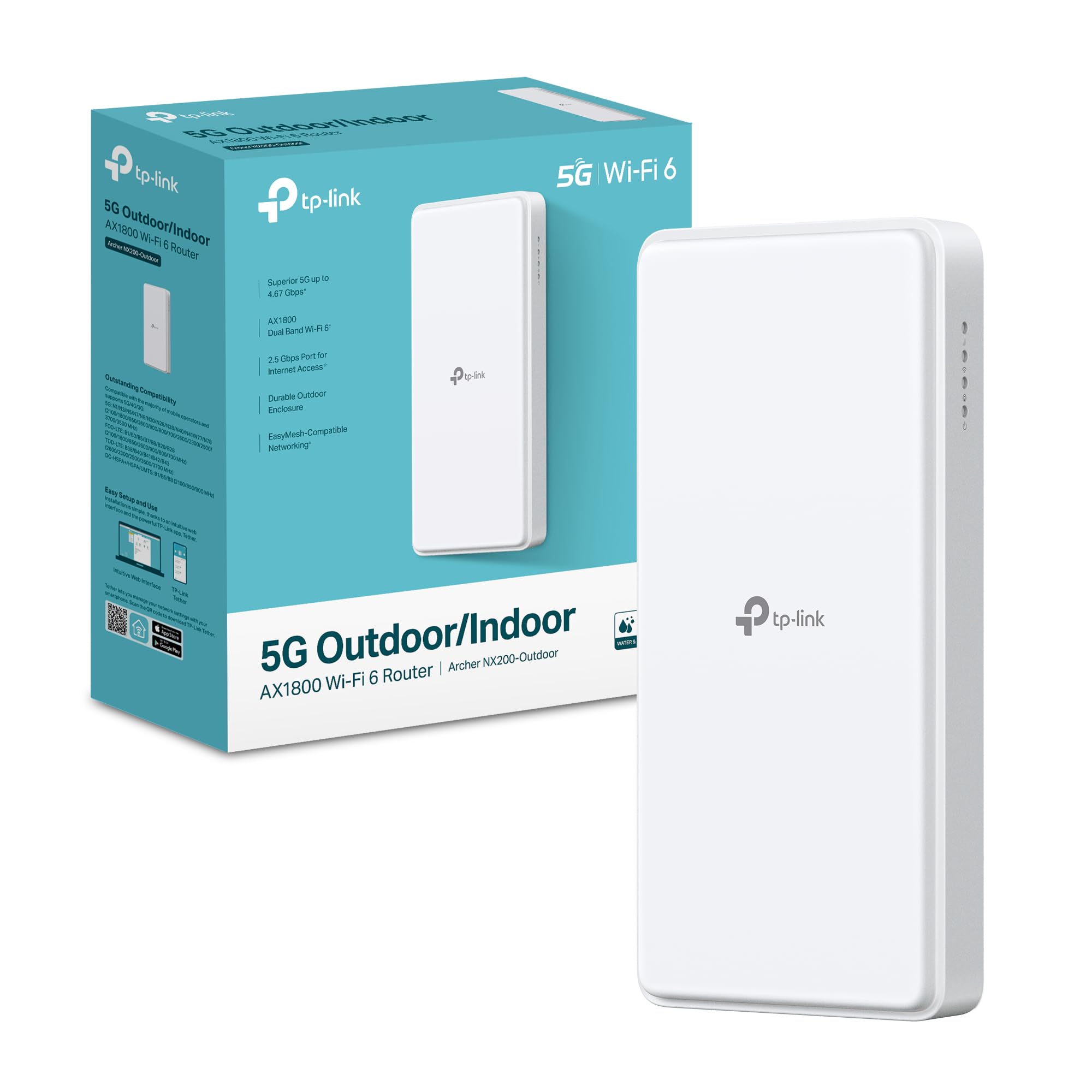 Tp-link Archer NX200-Outdoor Router 5G con SIM