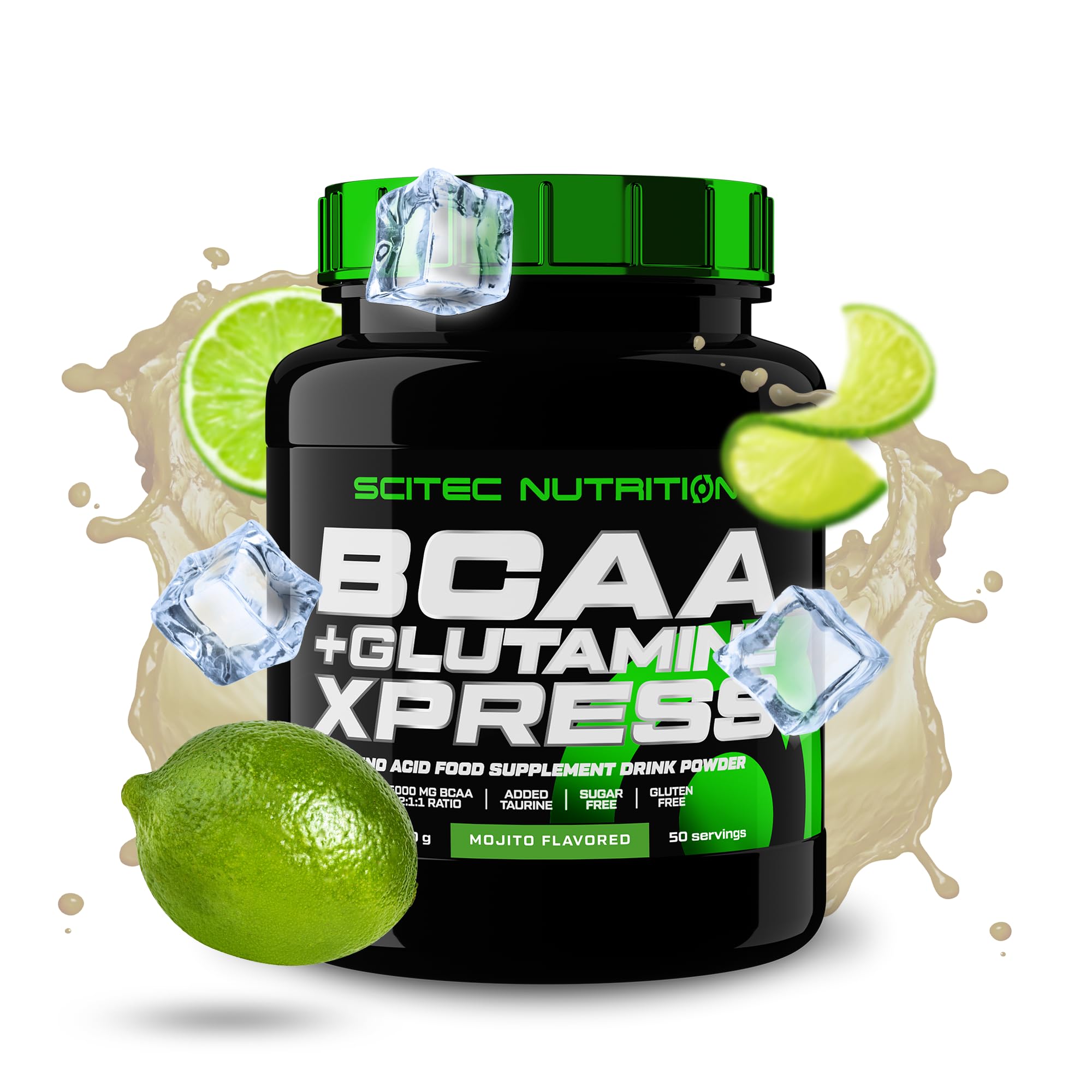 Scitec Nutrition BCAA + Glutamine Xpress 600g, Mojito