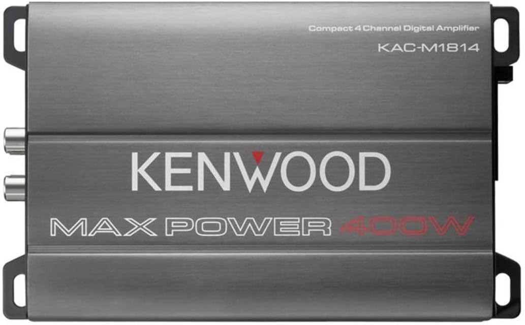 Kenwood KAC-M1814 Amplificatore Digitale Compatto 4 Canali - immagine 1