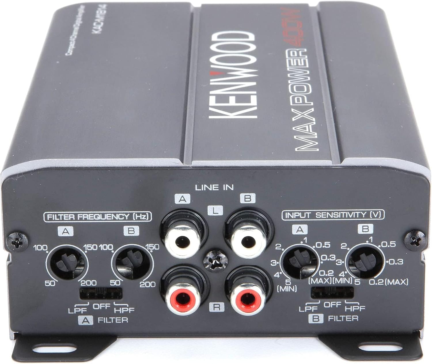 Kenwood KAC-M1814 Amplificatore Digitale Compatto 4 Canali - immagine 3