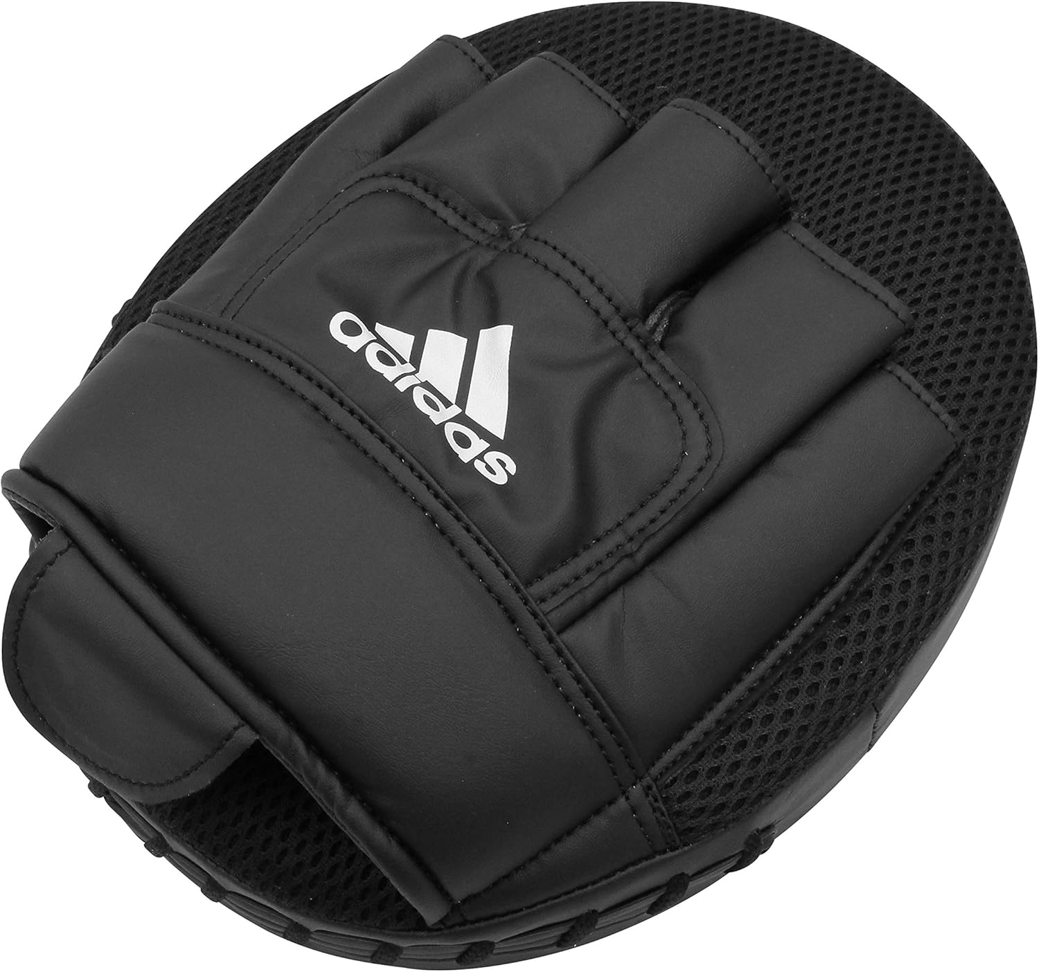 adidas Unisex – Adulto Voksen boksning sæt 2 Pratzen Set, Nero, Adulto EU - immagine 3