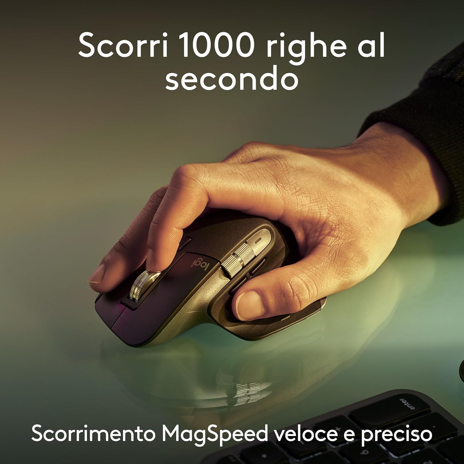 Logitech MX Keys S Combo for Mac - Tastiera e Mouse Wireless - immagine 4