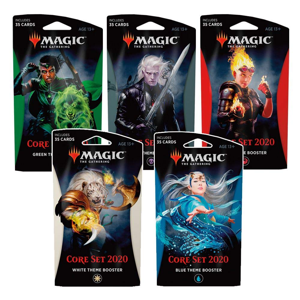 Magic The Gathering C63530000 - Set di 5 buste per tema 2020