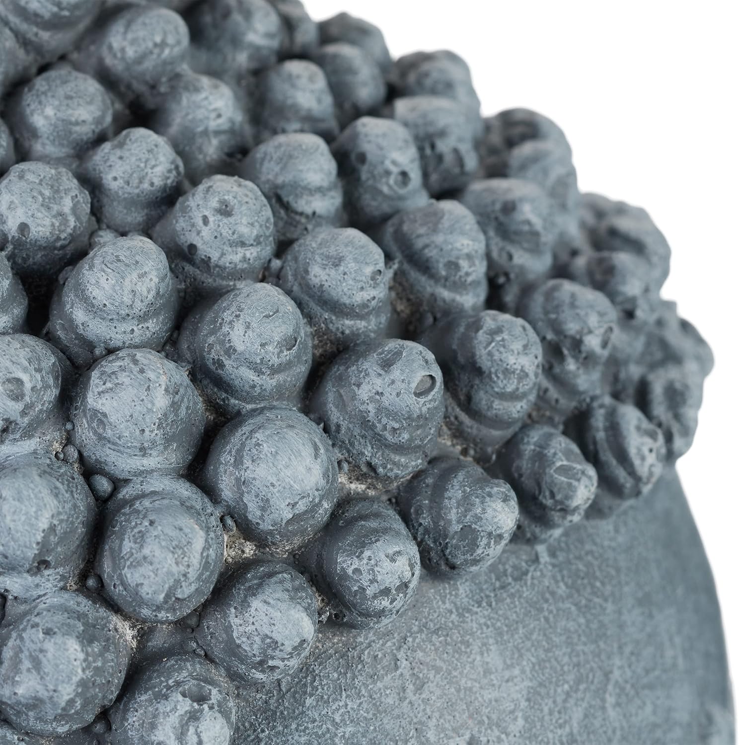 Relaxdays Statua Buddha Seduto XL 70cm, Grigio Chiaro - immagine 8