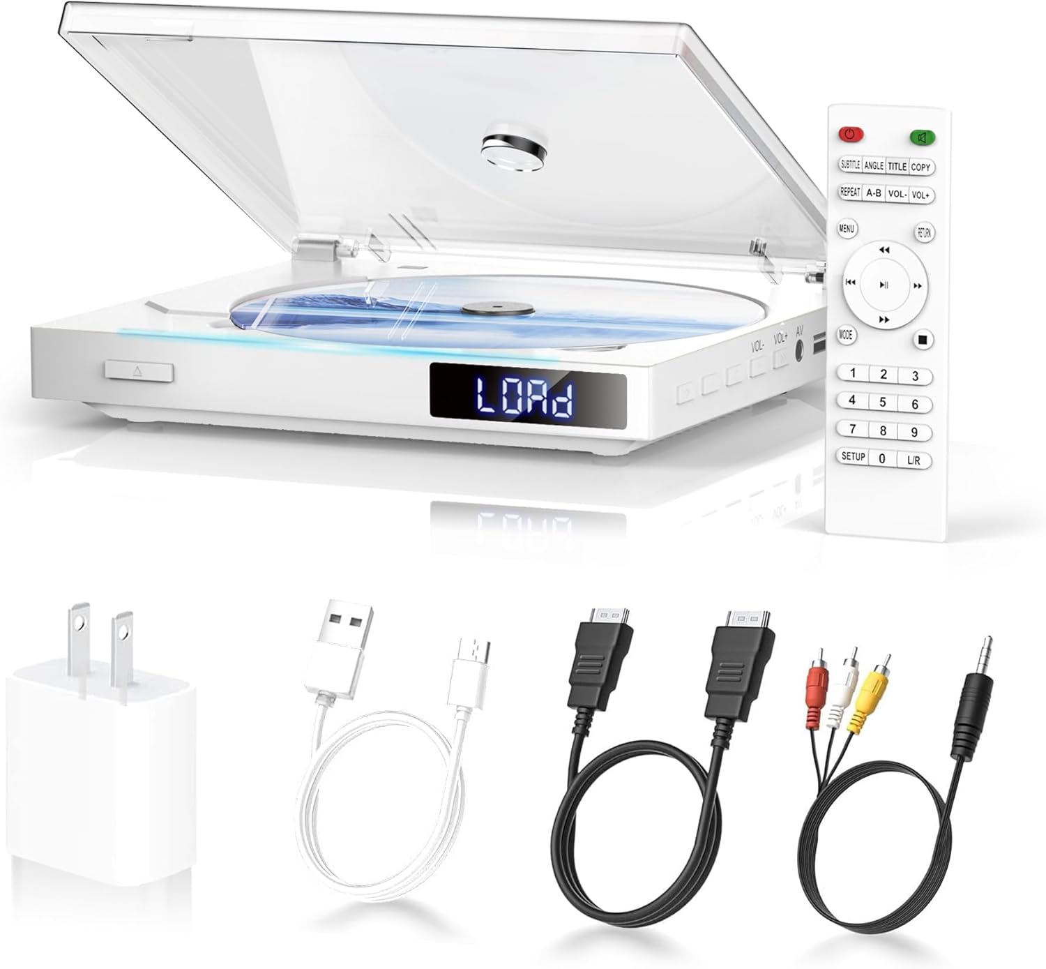 Maite Lettore DVD Super Piccolo con Altoparlante Hi-Fi - immagine 1