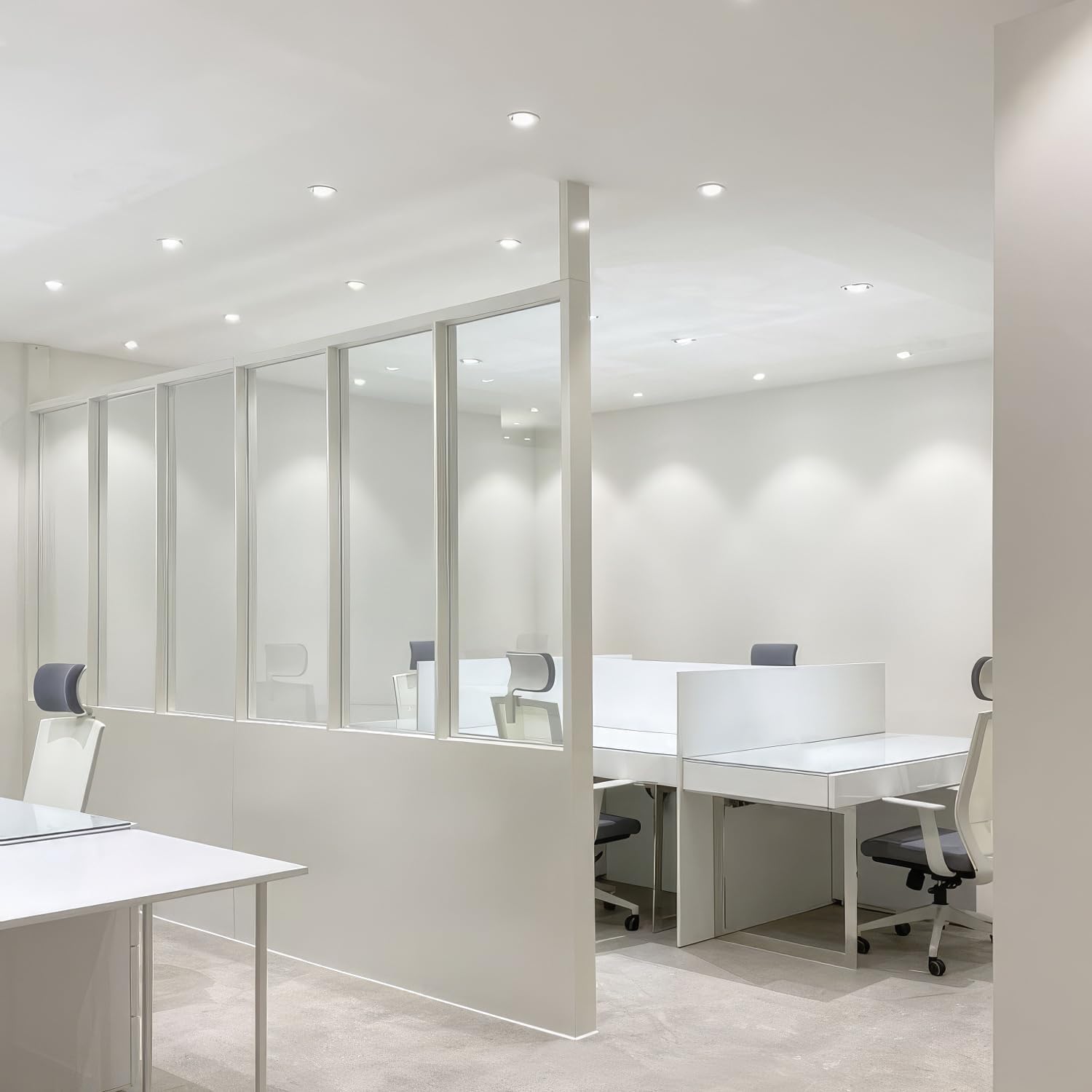 TRAXON LUXPOINT Piastra downlight LED - Filbert circolare 7 W luce ...