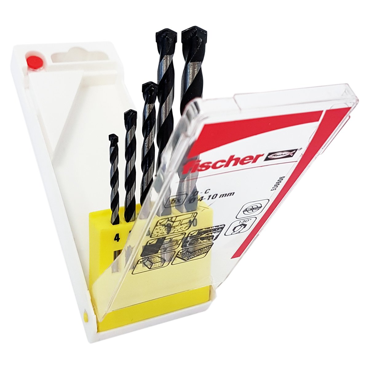 Fischer Set Punte Trapano D-C Professionali da Muro SDX