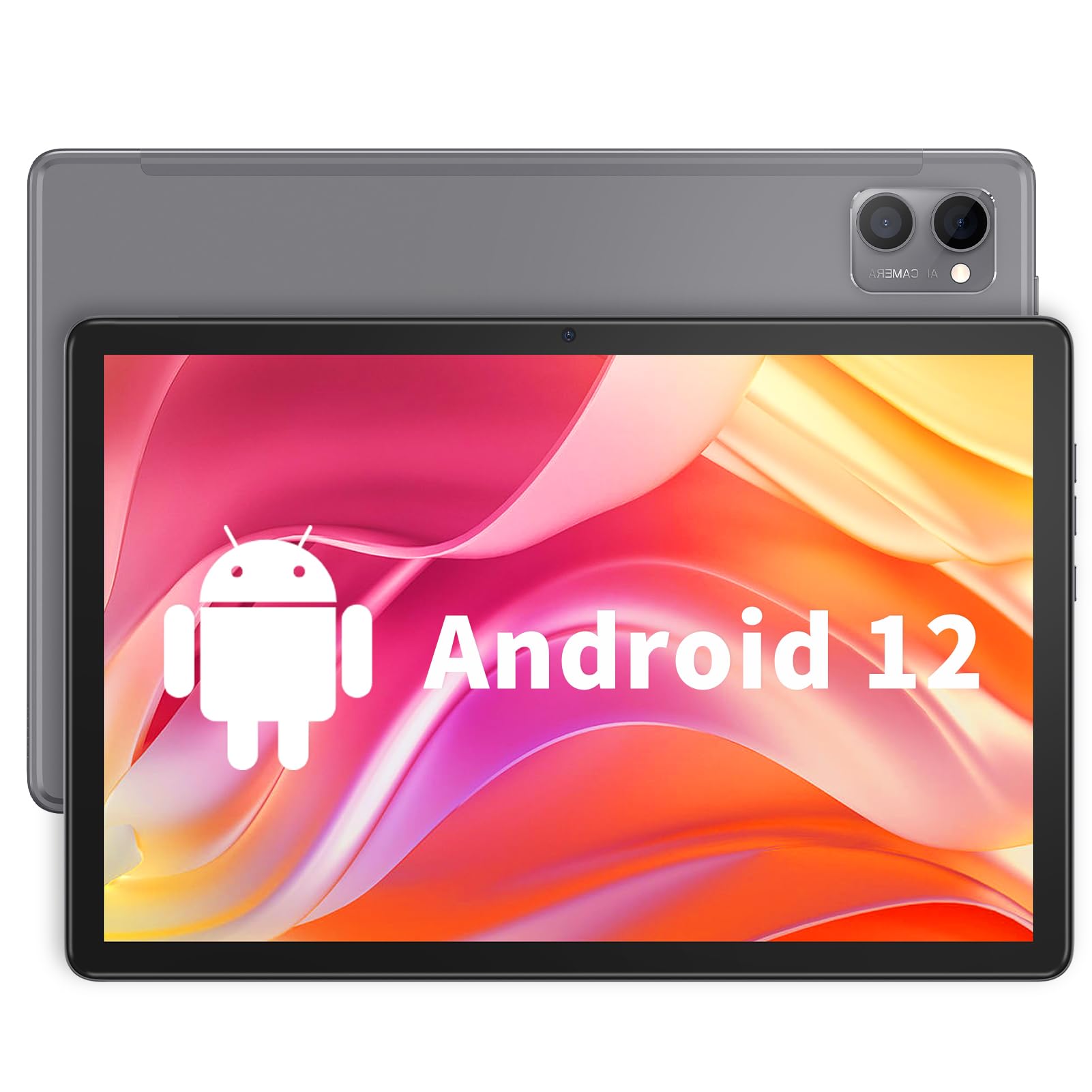 Vasoun Tablet Android 12 da 10 pollici 128GB, Octa-core
