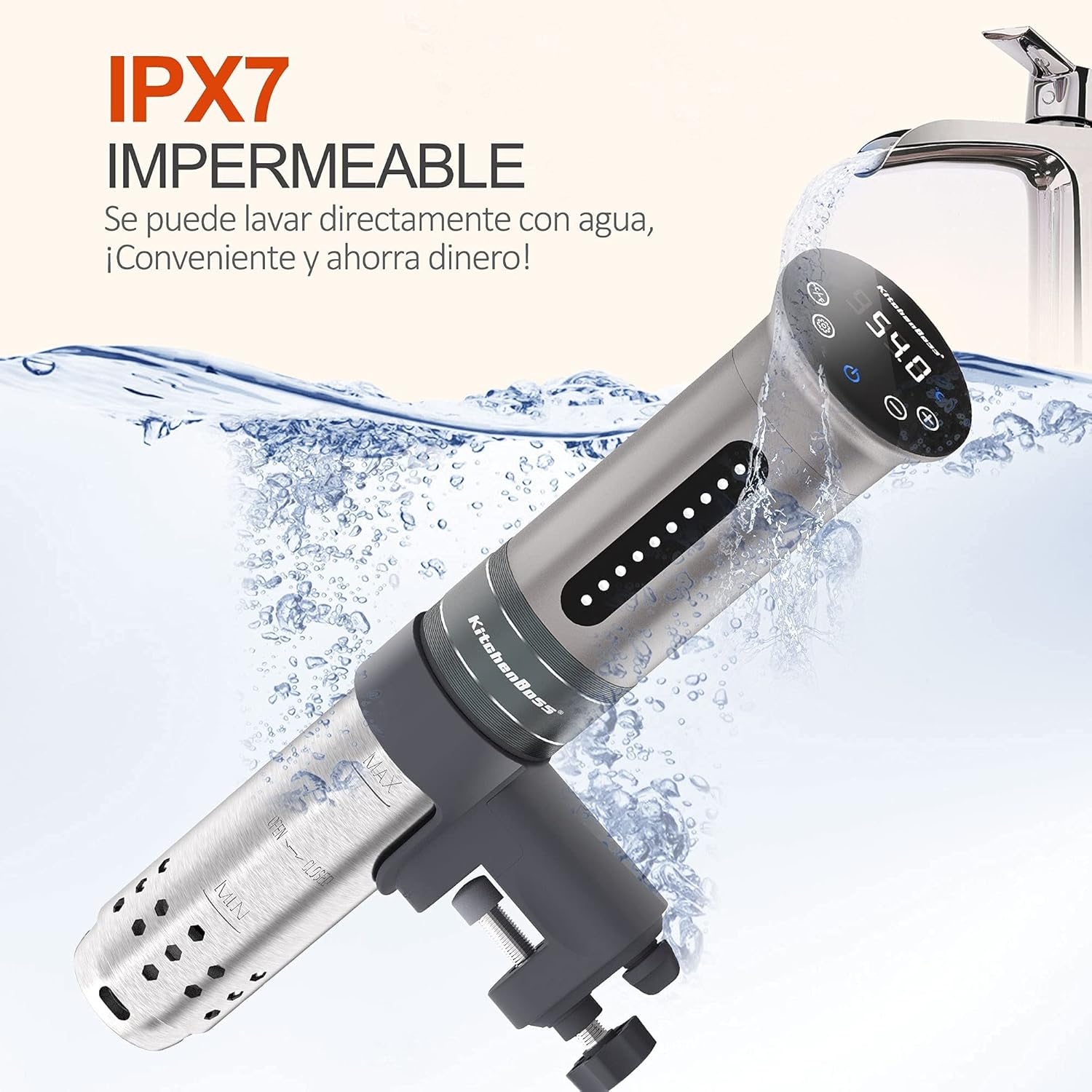 KitchenBoss Sous Vide Roner 1100W - immagine 4