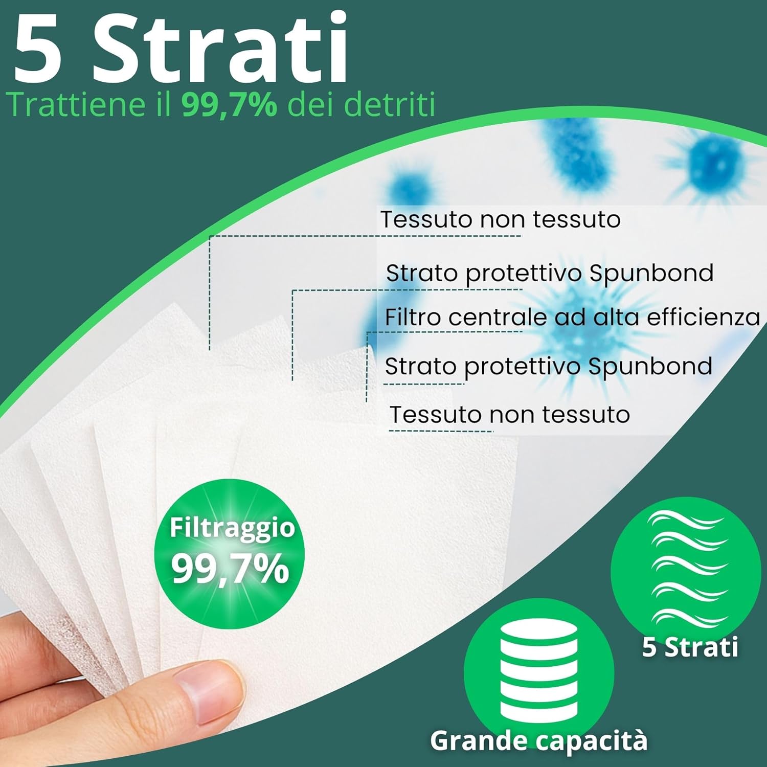 Namai - 12 Sacchetti Folletto VK135 e VK136 Compatibili - immagine 5