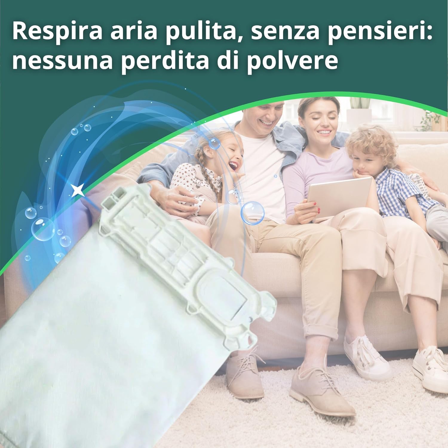 Namai - 12 Sacchetti Folletto VK135 e VK136 Compatibili - immagine 7