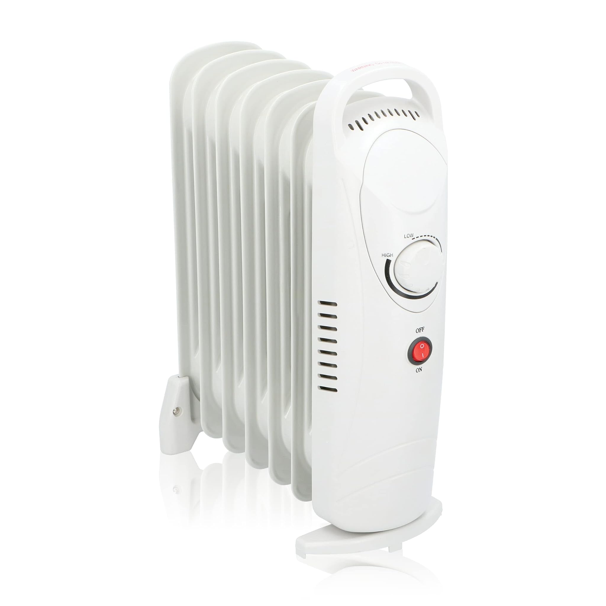 Alpina Radiatore a Olio 850W 7 Elementi, Bianco