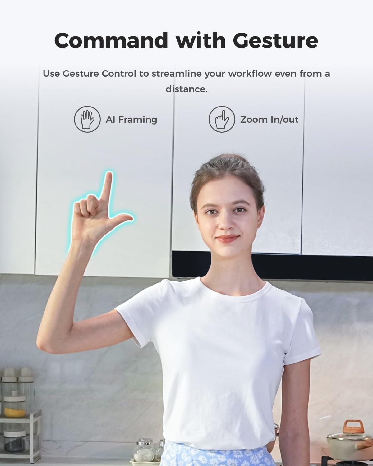 Obsbot Meet 2 - Webcam 4K per PC con AI - immagine 5