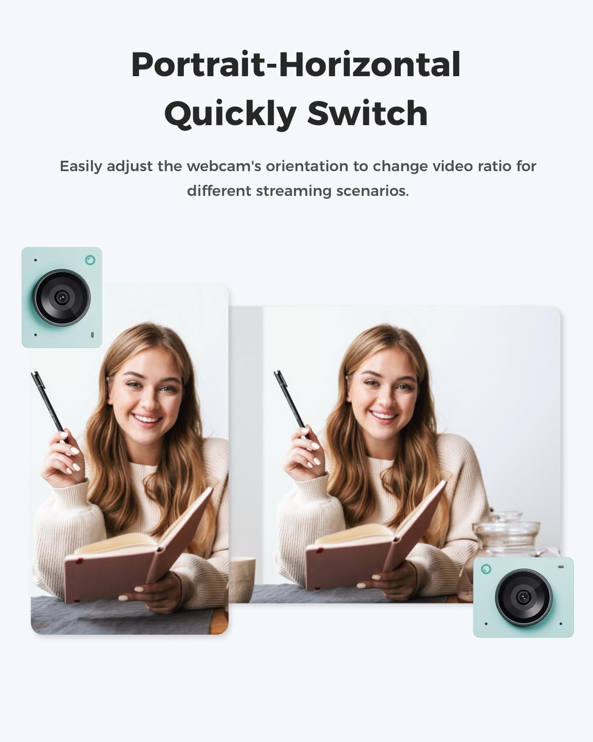 Obsbot Meet 2 - Webcam 4K per PC con AI - immagine 8