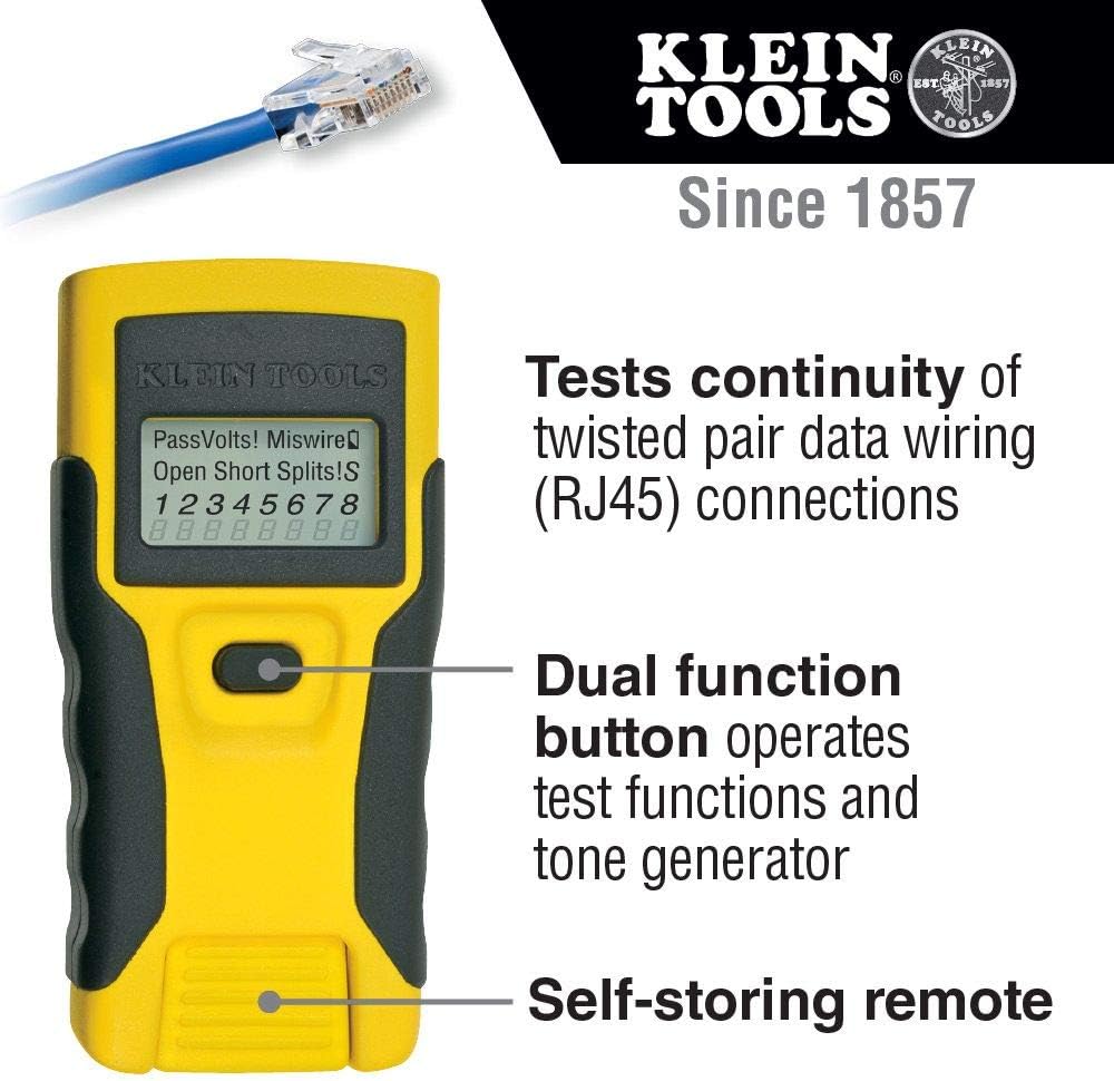 Klein Tools LAN Installer starter kit, VDV026-812 - immagine 3