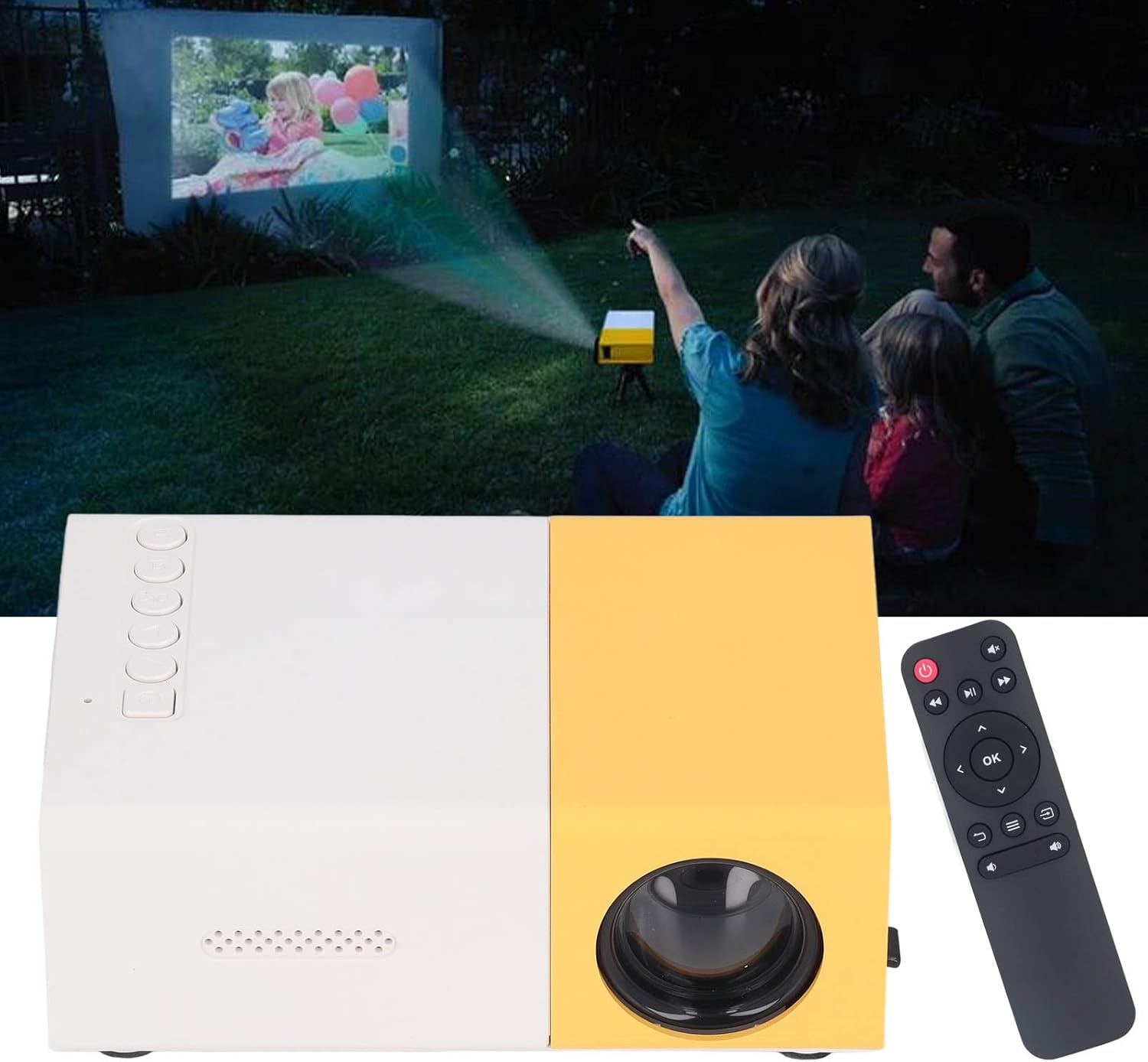 Mini Proiettore Cinematografico Portatile 1920x1080 - immagine 5