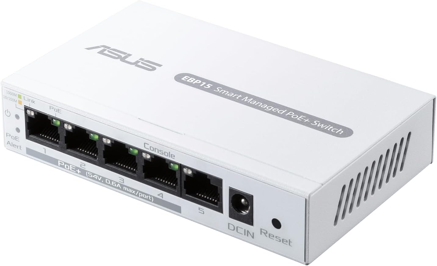 Asus ExpertWifi EBP15 - Switch PoE+ 5 Porte GbE 60W - immagine 7