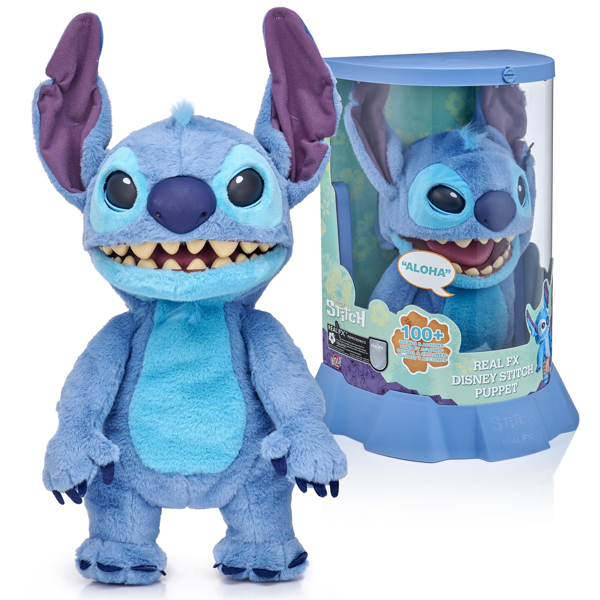 WOW! STUFF Real FX - Pupazzo di Stitch Disney Animatronico