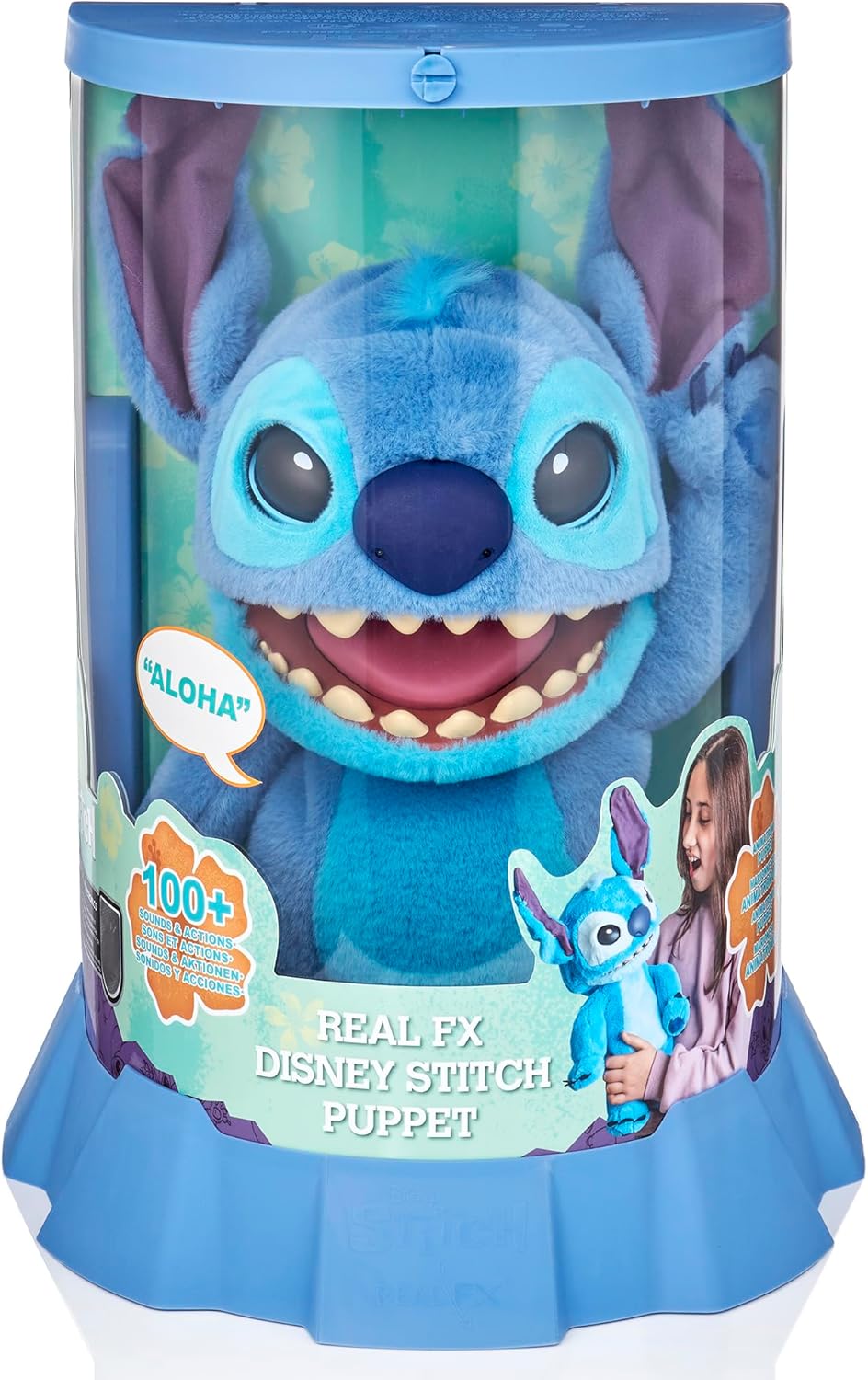 WOW! STUFF Real FX - Pupazzo di Stitch Disney Animatronico - immagine 2