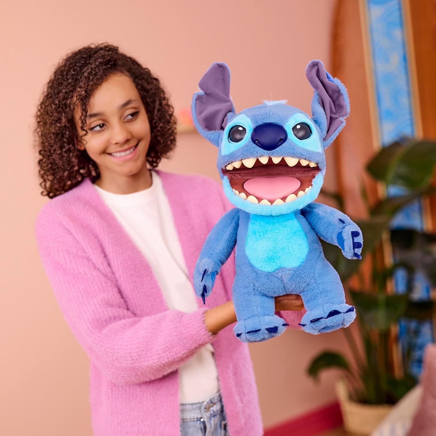 WOW! STUFF Real FX - Pupazzo di Stitch Disney Animatronico - immagine 6