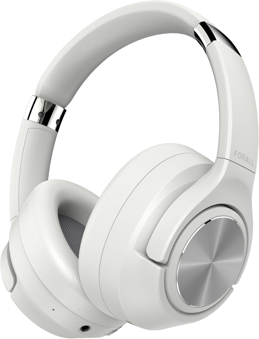 Forall U35 Cuffie Over Ear Wireless ANC 60h, Bianco - immagine 1