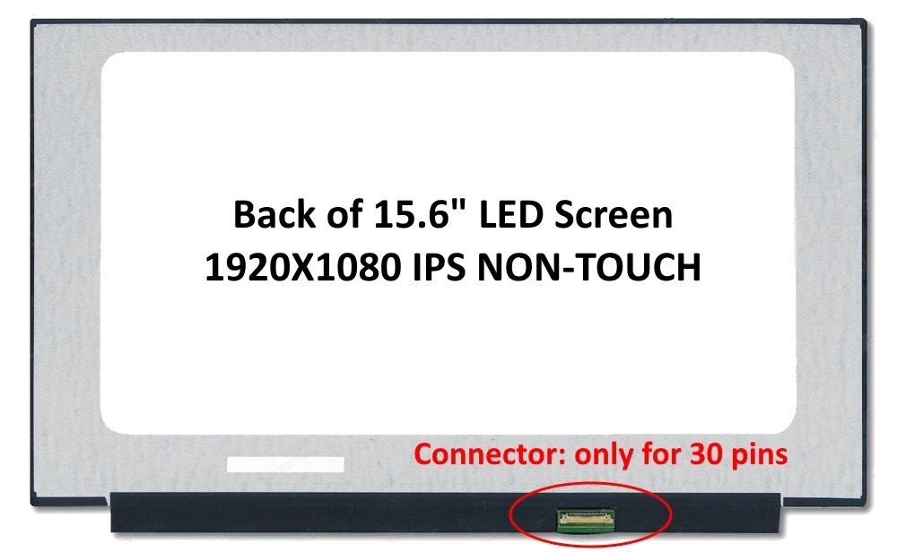 Generic Schermo LED LCD 15.6" IPS FHD 1080P Opaco