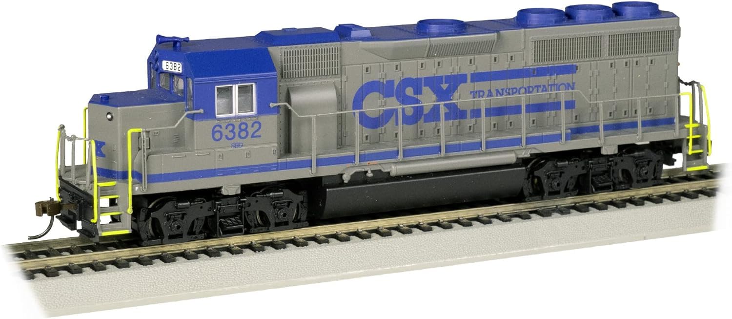 Bachmann Trains - EMD GP40 - Locomotiva equipaggiata con valore sonoro DCC - CSX® #6382 (trasporto CSX®) - Scala HO