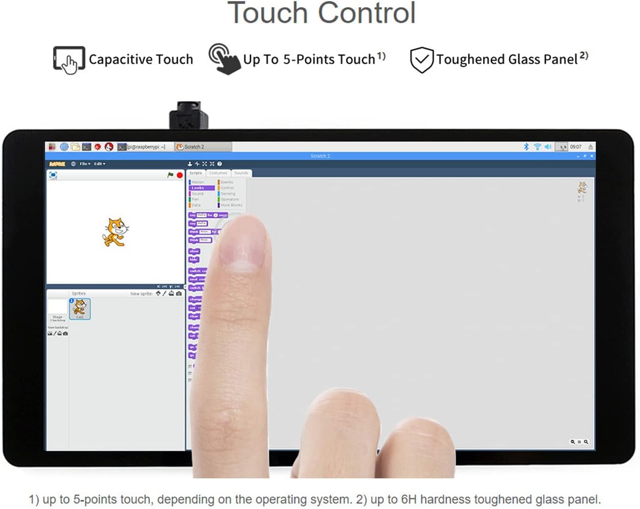 Waveshare 5.5inch HDMI AMOLED Display 1920x1080 - immagine 6