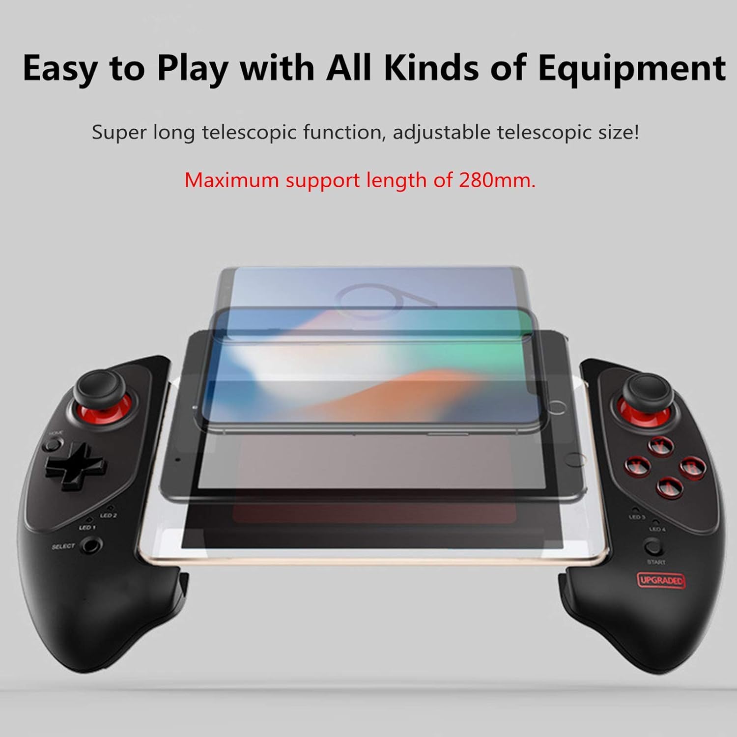 Denash Controller di Gioco Gamepad Wireless Telescopico - immagine 5